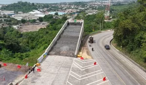 Rawan Kecelakaan, Jalan Nasional Ir. Sutami  Lampung Selatan Diruqyah