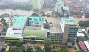RSUD Kota Bekasi Terendam Banjir, Listrik Padam dan Pasien ICU Dievakuasi