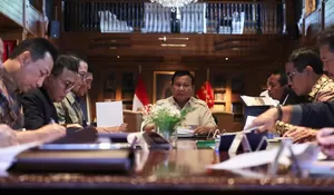 Prabowo Gelar Rapat di Hambalang, Bahas Hilirisasi dan Pemerataan Investasi