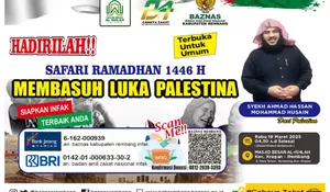 Baznas Rembang Gelar Safari Ramadan 1446 H: Membasuh Luka Palestina dengan Kepedulian