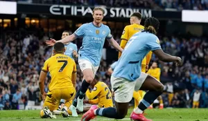 5 Fakta Menarik Usai Laga Man City vs Wolves: De Bruyne Ukir Sejarah Baru