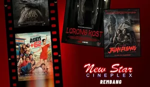 Jadwal Bioskop Rembang Hari Ini Jumat 4 Juli 2025: Arwah, Agen +62 hingga Jurassic World Rebirth Tayang Lagi!