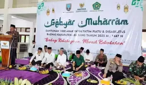Gebyar Muharram, Bupati Rembang Sertakan Bantuan 1000 Yatim