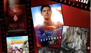 Jadwal Bioskop Rembang Hari Ini Rabu 9 Juli 2025: Superman Legacy, Arwah hingga Jurassic World Rebirth