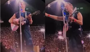 Momen Chris Martin Peringatkan Penonton Konser Coldplay Sebelum Disorot Jumbotron, Buntut Viralnya Video CEO dan Kepala HRD Astronomer
