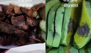 Viral Video Makanan Diduga Diberi Abu Rokok oleh Kurir Ojol, Warganet: Butuh Klarifikasi