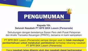 Rekening Nasabah Aman, BPR BKK Lasem Tegaskan Tidak Ada Pemblokiran oleh PPATK