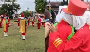 Viral Tangis Kecewa Drumband saat Momen HUT RI ke-80 di Jambi Gegara ASN yang Diduga Sengaja Putar Musik Kencang
