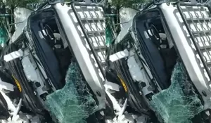 3 Fakta Insiden Truk Terjun Bebas dari Atas Jembatan Tol Tangerang-Merak: 5 Orang Luka, Diduga Rem Blong
