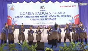 HUT KORPRI ke-54 di Rembang: Bupati Harno Tegaskan ASN Harus Layanan Cepat, Jujur, dan Profesional