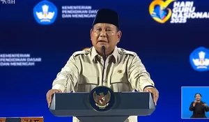 Prabowo Sentil Orang Tua Soal Siswa Nakal hingga Cerita Kepala Sekolah Berhentikan Anak Jenderal yang Banting Pintu