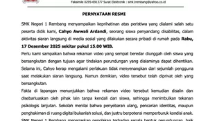 SMK Negeri 1 Rembang Prihatin atas Perundungan Digital Siswa Disabilitas