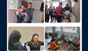 Suasana Tahun Baru 2026, Rutan Humbahas Pastikan Layanan Kunjungan Keluarga Berjalan Sesuai SOP