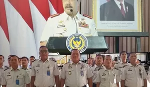 Lapas Padangsidimpuan Ikuti Apel Awal Tahun 2026 Bersama Kementerian Imigrasi dan Pemasyarakatan Secara Virtual