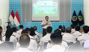 Momentum Awal Tahun, Kalapas Padangsidimpuan Berikan Arahan kepada Seluruh Petugas