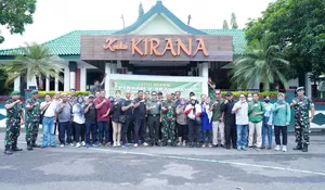Bangun Komunikasi Sejuk, Pendam V/Brawijaya Ajak Insan Pers Ngopi Bareng