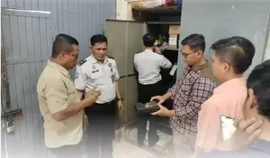 Lapas Padangsidimpuan Laksanakan Pemeriksaan Senjata Api Bersama Jajaran Polres Padangsidimpuan