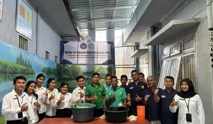 Peserta Magang Batch II Lapas Kelas IIB Gunungsitoli Dorong Kemandirian WBP melalui Pelatihan Pembuatan Sabun Cuci Piring