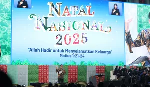 Natal Nasional 2025 Hadirkan Pesan Utama "Allah Hadir Menyelamatkan Keluarga”