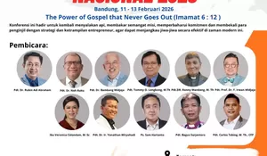Konferensi Penginjil Nasional 2026, PGLII: Api yang Tak Pernah Padam