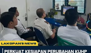 Perkuat Kesiapan Perubahan KUHP dan KUHAP, Lapas Kotanopan Ikuti Arahan Dirjen Pemasyarakatan