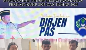 Rutan Kelas IIB Humbang Hasundutan Mengikuti Kegiatan Zoom Meeting Secara Virtual Bersama Dirjenpas