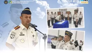Kalapas Kelas IIA Manado dan Pejabat Struktural Gelar Penandatangan Perjanjian Kinerja Tahun 2026