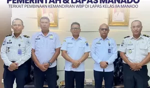 Bahas Pembinaan Kemandirian WBP, Lapas Kelas IIA Manado Jalin Sinergi dengan Pemerintah Daerah Propinsi Sulawesi Utara