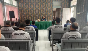 Awali Tahun dengan Refleksi dan Penguatan Semangat, Lapas Muara Teweh Gelar Rapat Dinas Awal Tahun
