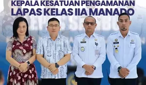 Lapas Kelas IIA Manado Gelar Pisah Sambut Kepala Kesatuan Pengamanan
