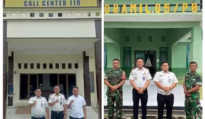 Kalapas Gunungtua Lakukan Kunjungan Silaturahmi ke Polsek Padang Bolak dan Koramil.05/PB