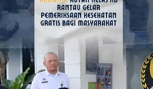 Wujudkan Pelayanan Humanis, Rutan Kelas IIB Rantau Gelar Pemeriksaan Kesehatan Gratis bagi Masyarakat