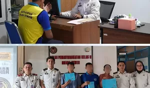 Pastikan Pelayanan Semakin Dekat, PK Bapas Muara Teweh Melaksanakan Penelitian Kemasyarakatan dan Wajib Lapor di Pos Bapas Rutan Buntok