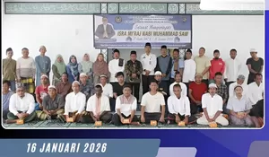Keluarga Besar Rutan Kelas IIB Sidikalang Menggelar Peringatan Isra Miraj