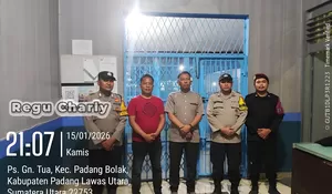 Sambang Patroli dari Polsek Padang Bolak, Lapas Gunungtua : Upaya Menjaga Keamanan dan Ketertiban