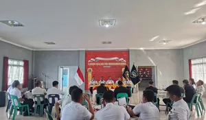 Tindaklanjuti UU No 22 Tahun 2022, Lapas Kelas IIB Gunungsitoli Gelar Rapat Dinas ASN