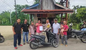 Polisi Kembalikan Motor Warga yang Sempat Hilang beberapa Hari