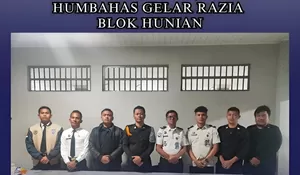 Perkuat Deteksi Dini Gangguan Kamtib, Rutan Humbang Hasundutan Gelar Razia Blok Hunian