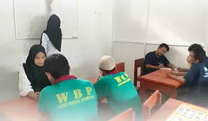 Lapas Padangsidimpuan Gencar Laksanakan Pemberantasan Buta Huruf, Libatkan Peserta Magang Batch II