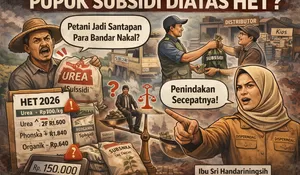 Respons Dugaan Pupuk Subsidi di Atas HET, Disperindag Nganjuk Bakal Terjunkan Tim Monev