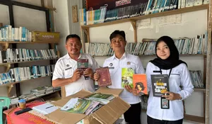 Lapas Kelas IIB Gunungsitoli Terima Bantuan 100 Buku dari Perpustakaan Nasional Republik Indonesia