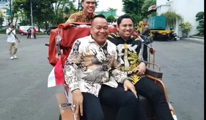 Ratusan Becak Listrik Di Salurkan di Surabaya, Cak Yebe: Bantuan Presiden Prabowo Tingkatkan Kesejahteraan Rakyat