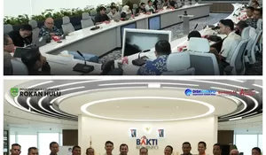 Bersama Kabid IKP Diskominfo Dan DPRD Rokan Hulu Sambangi BAKTI Komdigi Audiensi Terkait Infrastruktur Telekomunikasi