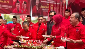 Rayakan HUT Ke 79 Ibu Megawati, DPD PDI Perjuangan Kepri Gelar Syukuran Bersama Wong Cilik