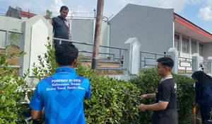Perkuat Budaya Kerja Bersih, Kalapas Pimpin Kurvey Gotong Royong Area Luar Lapas Muara Teweh