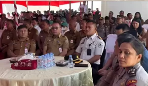 Karutan Humbang Hasundutan Hadiri Launching Operasional SPPG Polres Humbang Hasundutan