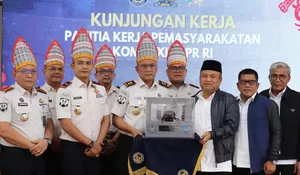 Kalapas Rantauprapat Hadiri Kegiatan RDP Bersama Komisi XIII DPR RI