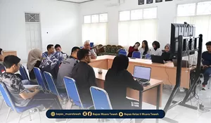 Peserta Magang Kemnaker Maganghub Paparkan Tugas dan Fungsi Bapas Kelas II Muara Teweh