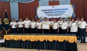 ‎Bapas Muara Teweh Teken Komitmen Bersama Pembangunan Zona Integritas