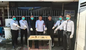 Lakukan Penggeledahan, Kalapas Kotapinang : Untuk Menjaga Keamanan dan Ketertiban